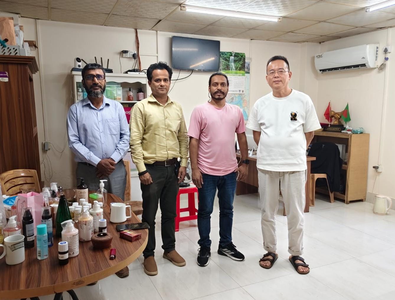 Aline Group Hosts Strategic Meeting with Chinese Partner